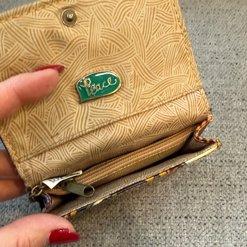 Sakroots Multicolor Patterned Wallet With Keychain - image 3